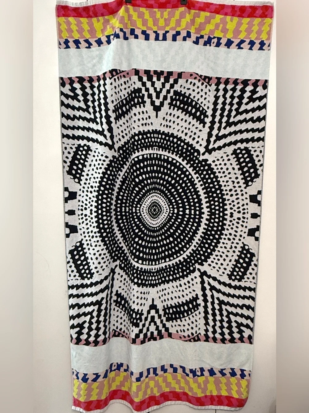Mara Hoffman x Pendleton Oversized Beach Towel 37x68 Geometric 100% Cotton